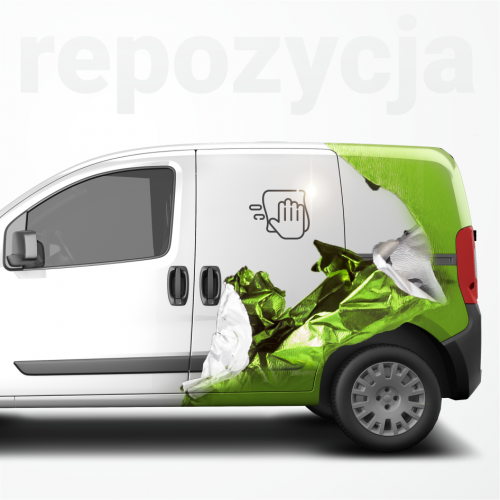 Rozklejanie aut. Usunięcie folii / kleju